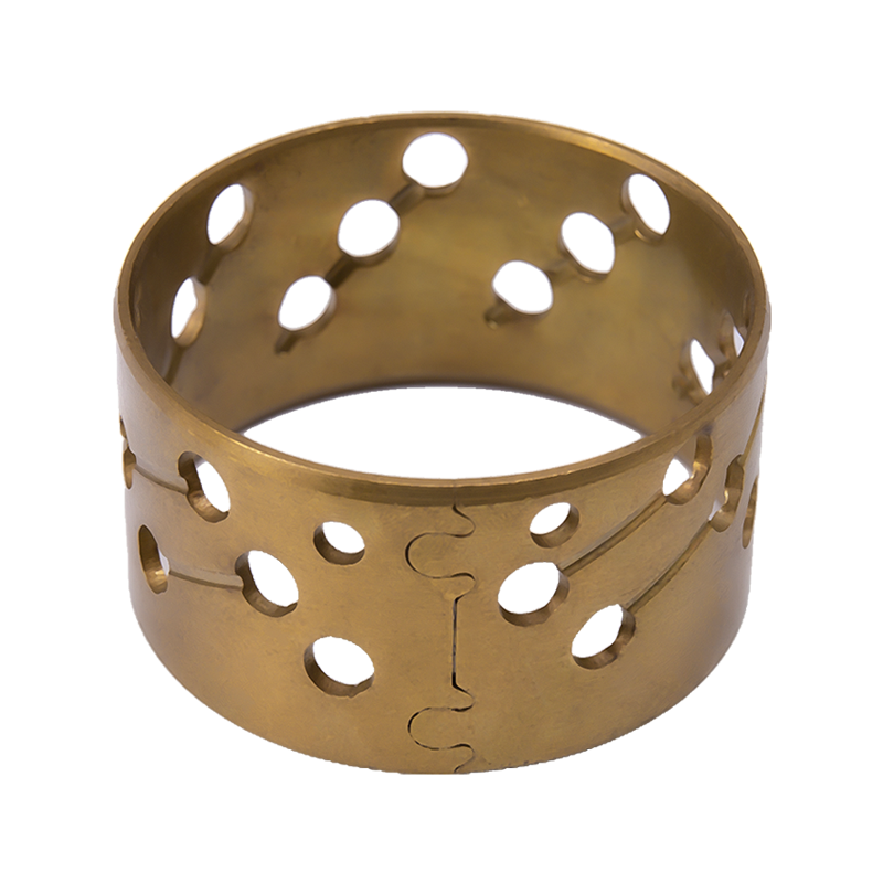 HZ092 Messing oliegroef monometallische koperen bus