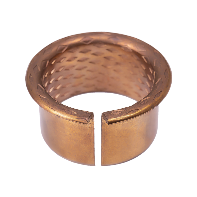 HZ090F Diamantvormige oliegroef geflensde bronzen bus