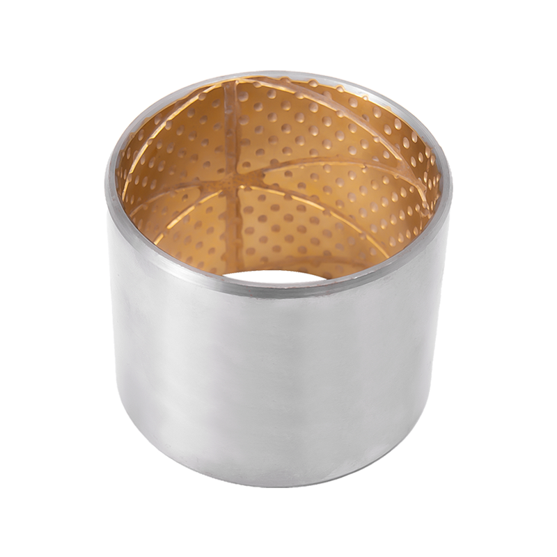 HZ802 Bimetaalcomposietlager met oliegroef in natuurlijke kleur