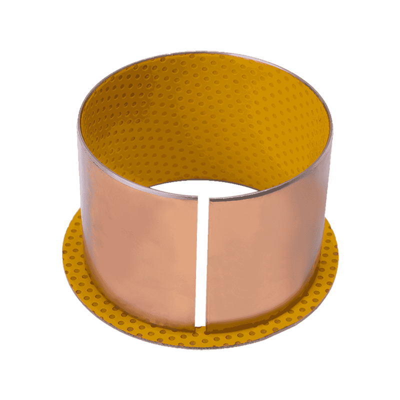 HZ2Y Poreus gesinterd koperen POM/filler (geel) grenssmeerlager